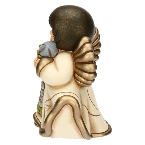 Angelo dei nonni Anna, in ceramica