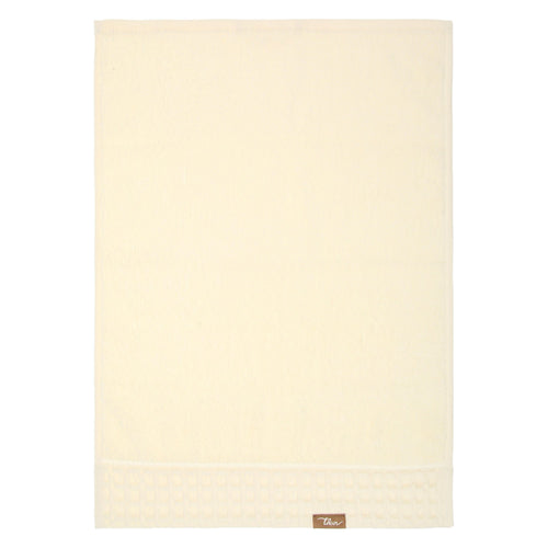 Set 2 asciugamani Iconic Elegance, crema