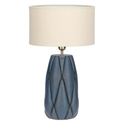 Lampada grande in ceramica Plumé
