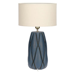 Lampada grande in ceramica Plumé