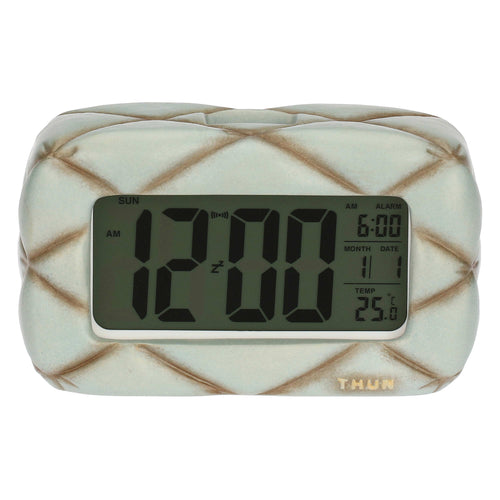 Orologio da tavolo digitale in ceramica Plumé