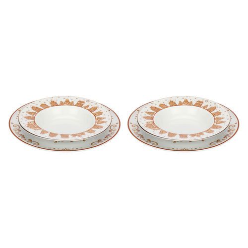 Set 2 posti tavola in porcellana Thunland - THUN T10605508P00