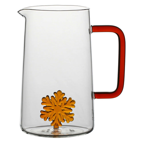 Caraffa in vetro con fiocco di neve Thunland - THUN T10637422P00