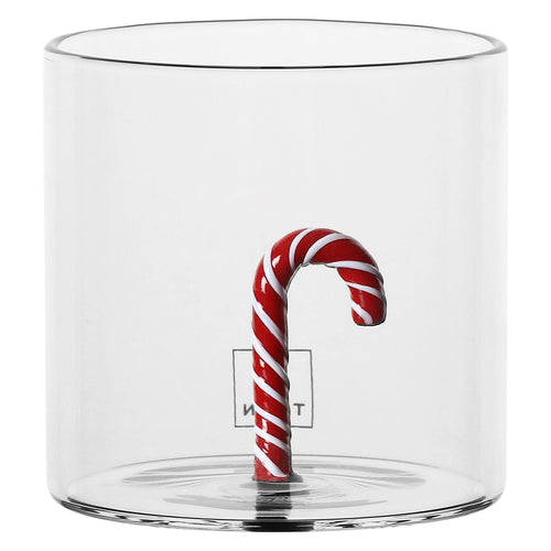 Set 2 bicchieri con bastoncino di zucchero Thunland - THUN T10638506P00