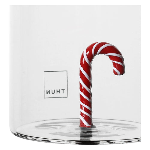 Set 2 bicchieri con bastoncino di zucchero Thunland - THUN T10638506P00