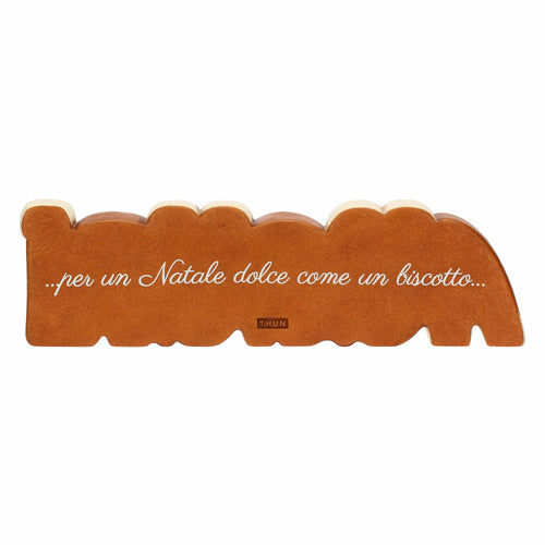Scritta "Auguri" in ceramica