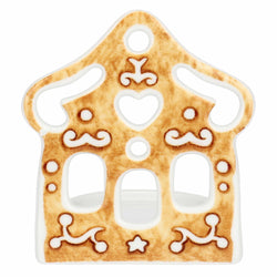 Porta tea-light casetta in porcellana Thunland - THUN T10656554P00