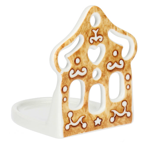 Porta tea-light casetta in porcellana Thunland - THUN T10656554P00