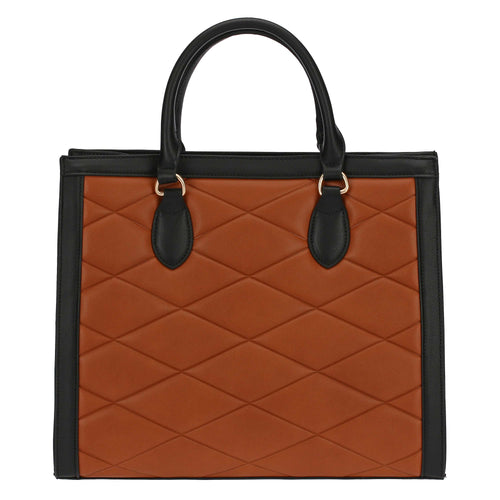 Shopper trapuntata in ecopelle doppi manici - THUN T10717347P00