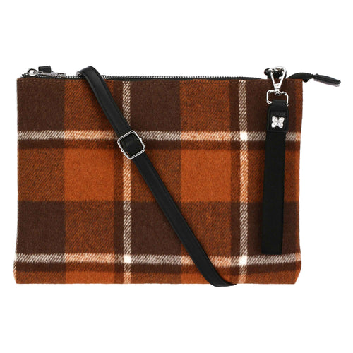 Busta in tartan chiaro, grande