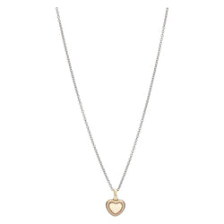 Collana con cuore in ceramica
