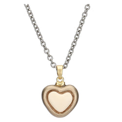 Collana con cuore in ceramica