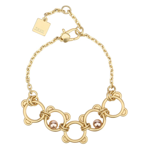 Bracciale con Teddy e perle
