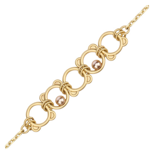 Bracciale con Teddy e perle