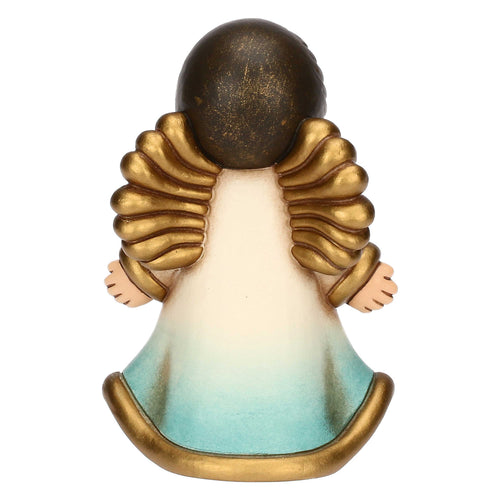 Angelo della famiglia in ceramica, piccolo