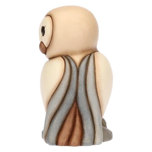Barbagianni Gianni in ceramica, medio