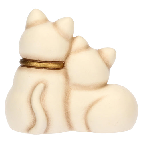 Coppia gattini in ceramica