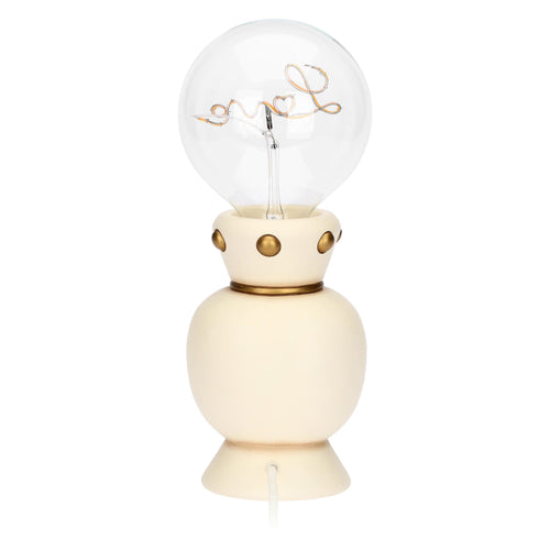 Lampada in ceramica Forever Love