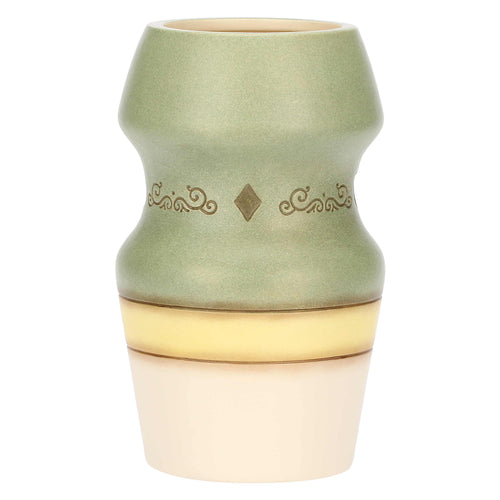 Vaso in ceramica Incanto di Primavera verde, medio