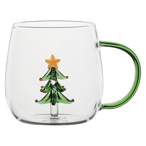 Mug in vetro con alberello Thunland - THUN T11410015P00