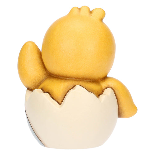 Pulcino Polly in ceramica piccolo, Incanto di Pasqua