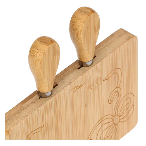 Set tagliere e coltelli per formaggio