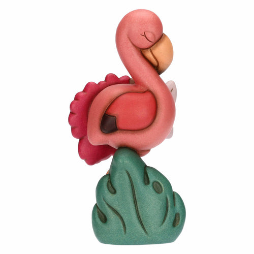 Fenicottero Rose in ceramica, grande