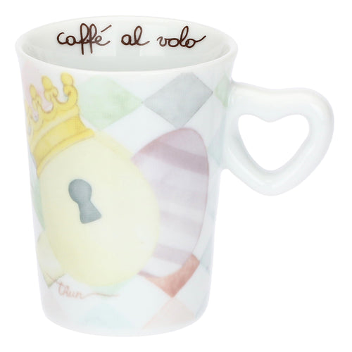 Tazzina espresso con vassoietto Incanto di Pasqua