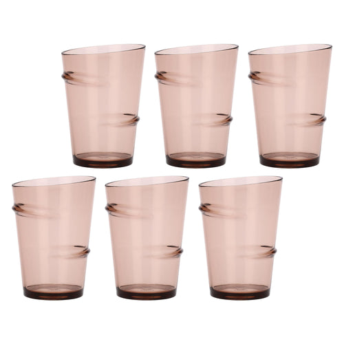 Set 6 bicchieri acqua Eleganza Esotica