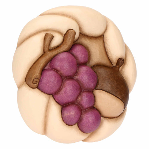 Formella Autunno, uva e castagna