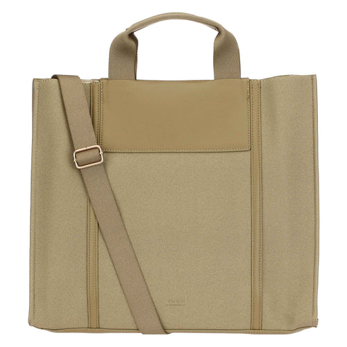 Tote bag verde salvia, maxi