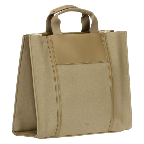 Tote bag verde salvia, maxi