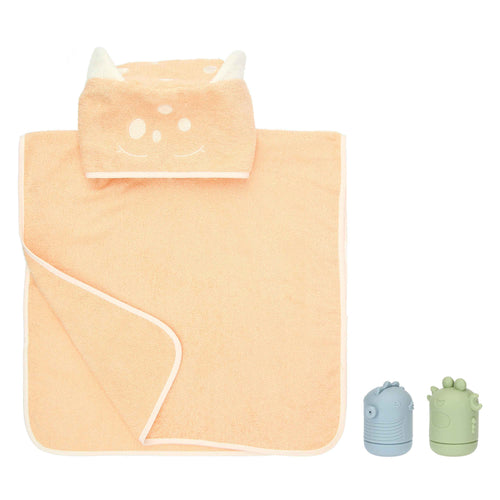 Set poncho e giochi in silicone Baby Summer