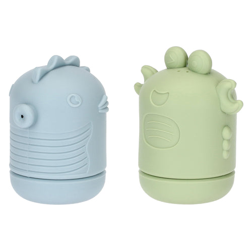 Set poncho e giochi in silicone Baby Summer