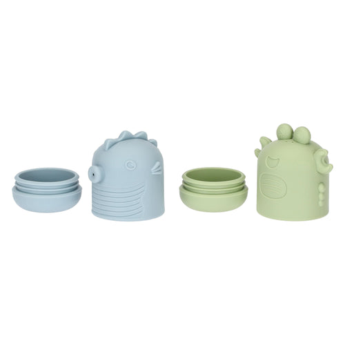 Set poncho e giochi in silicone Baby Summer