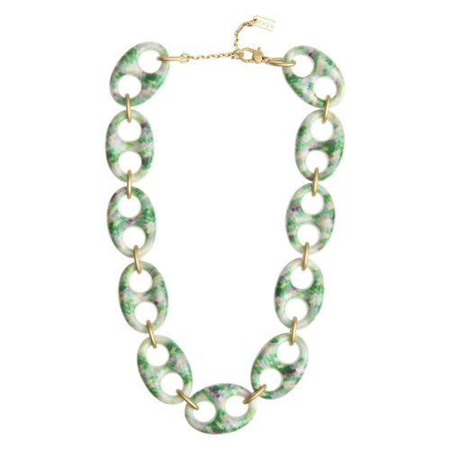 Collana catena con stampa python