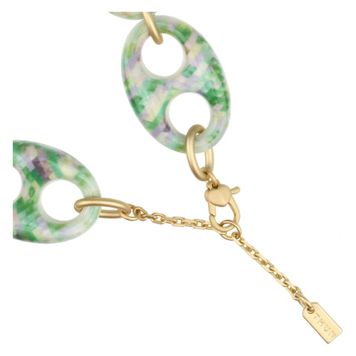 Collana catena con stampa python