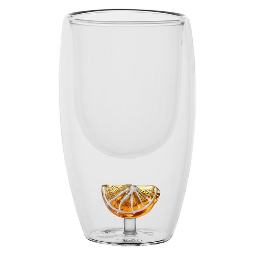 Set 2 bicchieri bibita con frutta Eleganza Esotica