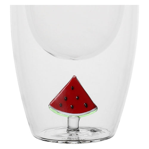 Set 2 bicchieri bibita con frutta Eleganza Esotica