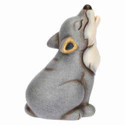Mini lupo in ceramica
