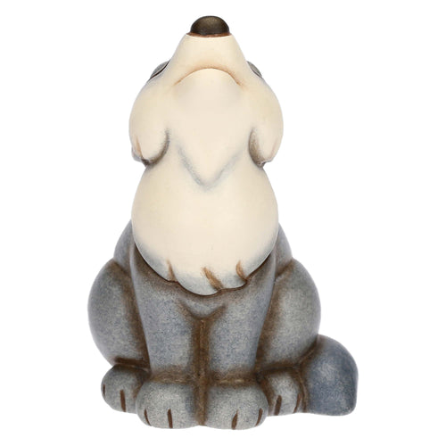 Mini lupo in ceramica