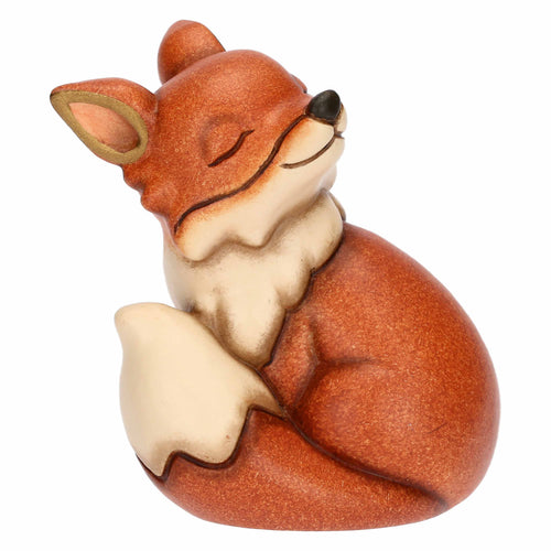 Mini volpe in ceramica