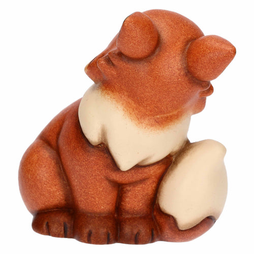 Mini volpe in ceramica