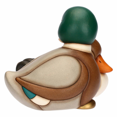 Coppia di germani in ceramica, grande