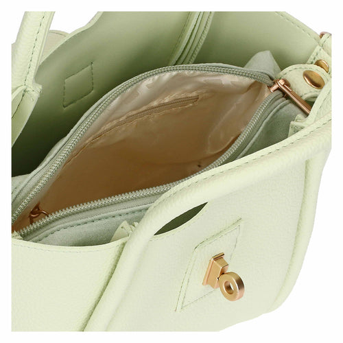Mini bag in ecopelle con foulard Twilly