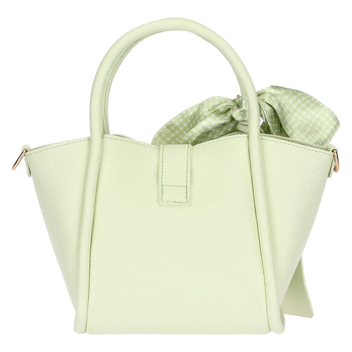 Mini bag in ecopelle con foulard Twilly