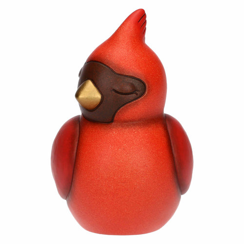 Cardinale in ceramica, medio