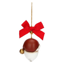 Addobbo natalizio Babbo Natale in ceramica, piccolo