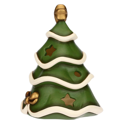 Porta tea-light albero di Natale in ceramica, Sorprese di Natale