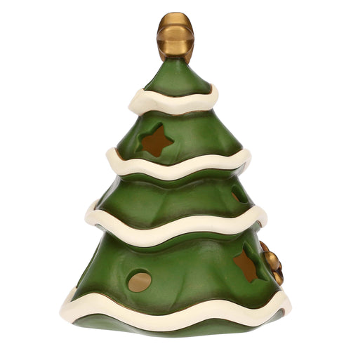 Porta tea-light albero di Natale in ceramica, Sorprese di Natale